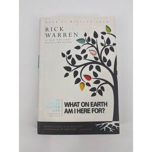 The Purpose Driven Life What On Earth Am I Here For Hardback Rick Warren